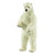 57.25" White Handcrafted Extra Soft Plush Standing Polar Bear Stuffed Animal - IMAGE 1