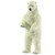 Handcrafted Standing Upright Polar Bear Plush Animal - 57.5" - IMAGE 2