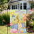 Bunny and Butterflies "Happy Easter" Outdoor Garden Flag - 18" x 12.5" - IMAGE 2
