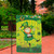 Dancing Leprechaun "Happy St. Patty's" Outdoor Garden Flag 18" x 12.5" - IMAGE 3