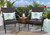 Gardenia Seaglass Corded Outdoor Patio Pillows - 20" - Blue and White - Set of 2 - IMAGE 2