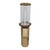 Aluminum Hammered Hurricane Candle Holder - 19.5" - IMAGE 1