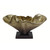 Wavy Curved Edge Aluminum Bowl with Square Base - 14.75" - IMAGE 1