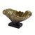 Wavy Curved Edge Aluminum Bowl with Square Base - 14.75" - IMAGE 3
