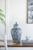 Chinoiserie Ginger Porcelain Lidded Jar - 23.25" - Blue and White - IMAGE 3