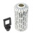 Tall Geometric Square Ceramic Lidded Jar - 16.75" - Gray and White - IMAGE 4