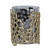 Honeycomb Candle Holder with Black Glass - 11" - IMAGE 6