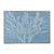 Coral Framed Canvas Wall Art - 27.5" x 39.5" - IMAGE 1
