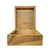Sunray Style Wooden Box - 8" - Brown and Beige - IMAGE 5