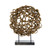 Rattan Sculpture with Teak Wood Stand - 23.5" - IMAGE 2