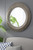 Large Sculpted Frame Round Wall Mirror - 39.25" - Silver - IMAGE 6