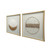 Circles Shadow Box Framed Wall Decorations - 27.5" - 2ct - IMAGE 4