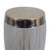 Round Cohen Two Tone Matte Ceramic Garden Stool - 18"