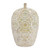 Geometric Iridescent Glaze Ceramic Vase - 20" - IMAGE 1
