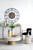 Round Florence Ceramic Garden Stool - 18" - IMAGE 5