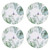 Botanical Design with a Bird Round Dinner Plates - 10" - 4ct - IMAGE 1