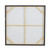 Hand Painted Floral Square Canvas Wall Art - 36.25" x 36.25"