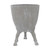 Tri Leg Cement Floor Planter - 22" - IMAGE 5