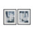 Geometric Shape Framed Canvas Wall Arts - 24.5" x 20.75" - Set of 2 - IMAGE 1