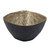 Square Aluminum Bowl - 7.5" - Black and Gold - IMAGE 5