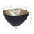 Tapered Square Aluminum Bowl - 7.5"