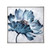 Hand Painted Floral Framed Canvas Wall Art - 29.5" x 29.5" - IMAGE 1