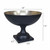 Round Footed Aluminum Bowl - 9.75"