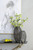 Cutaway Coral Round Barrel Vase - 19" - IMAGE 3