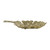 Molded Aluminum Botanical Leaf Plate - 15" - Gold - IMAGE 3