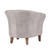 Carina Channel Stitched Accent Chair - 32.75" - Gray