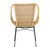 Natural Woven Rattan Accent Chair - 34" - Beige - IMAGE 6