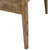 Mid-century Modern Style Birch Wooden Accent Chair - 33.25" - Brown and Beige