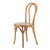 Rounded Back Wooden Dining Chair - 35.5" - IMAGE 1