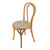 Rounded Back Wooden Dining Chair - 35.5" - IMAGE 2