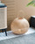 Round Large Bamboo Candle Lantern with Handle - 21" - Brown - IMAGE 2