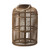 Decorative Bamboo Candle Lantern with Handle - 19" - Brown - IMAGE 5