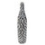 Pearl Mosaic Pattern Bottle Paper Powder Vase - 29.5" - White and Black - IMAGE 2