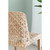 Woven Rattan Dining Chair - 33.5" - Brown - IMAGE 4