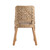 Woven Rattan Dining Chair - 33.5" - Brown