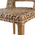 Woven Rattan Dining Chair - 33.5" - Brown