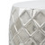 Diamond Texture Aluminum Stool - 19.5" - Silver - IMAGE 3