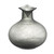 Leaf Shaped Tip Bowen Short Glass Vase - 8.75" - Gray - IMAGE 5