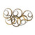 Seretha Leaf Wall Decoration - 38.5" - Gold - IMAGE 1