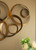 Seretha Leaf Wall Decoration - 38.5" - Gold