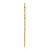 4-Tier Narrow Wall Mirror - 47" - Gold