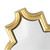 4-Tier Narrow Wall Mirror - 47" - Gold
