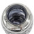 Interlocking Ring Pattern Glass Vase - 9" - Gray - IMAGE 5