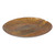 Crocodile Print Glass Charger - 19" - Gold and Brown - IMAGE 1