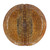Crocodile Print Glass Charger - 19" - Gold and Brown - IMAGE 6