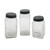 Ribbed Glass Canisters with Lid - 9.5" - Clear - 3ct - IMAGE 5